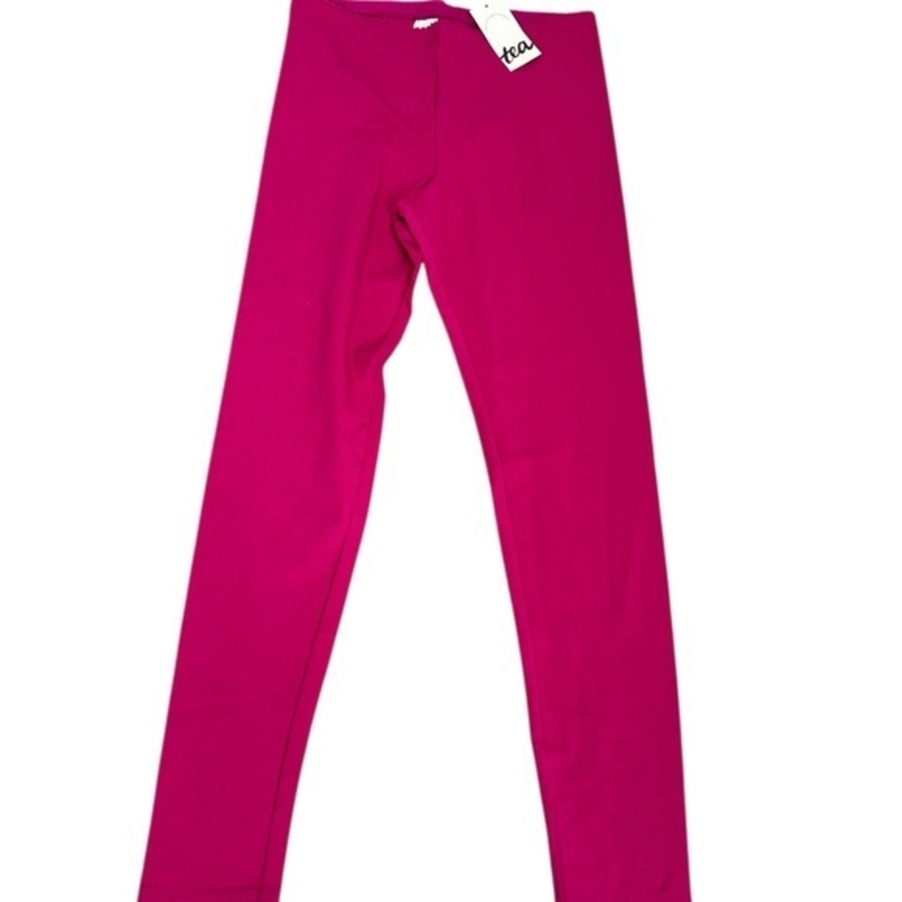 Tea Collection Bright Pink Kids Leggings